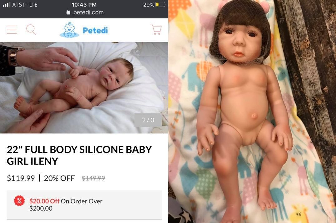 alexandra's silicone babies