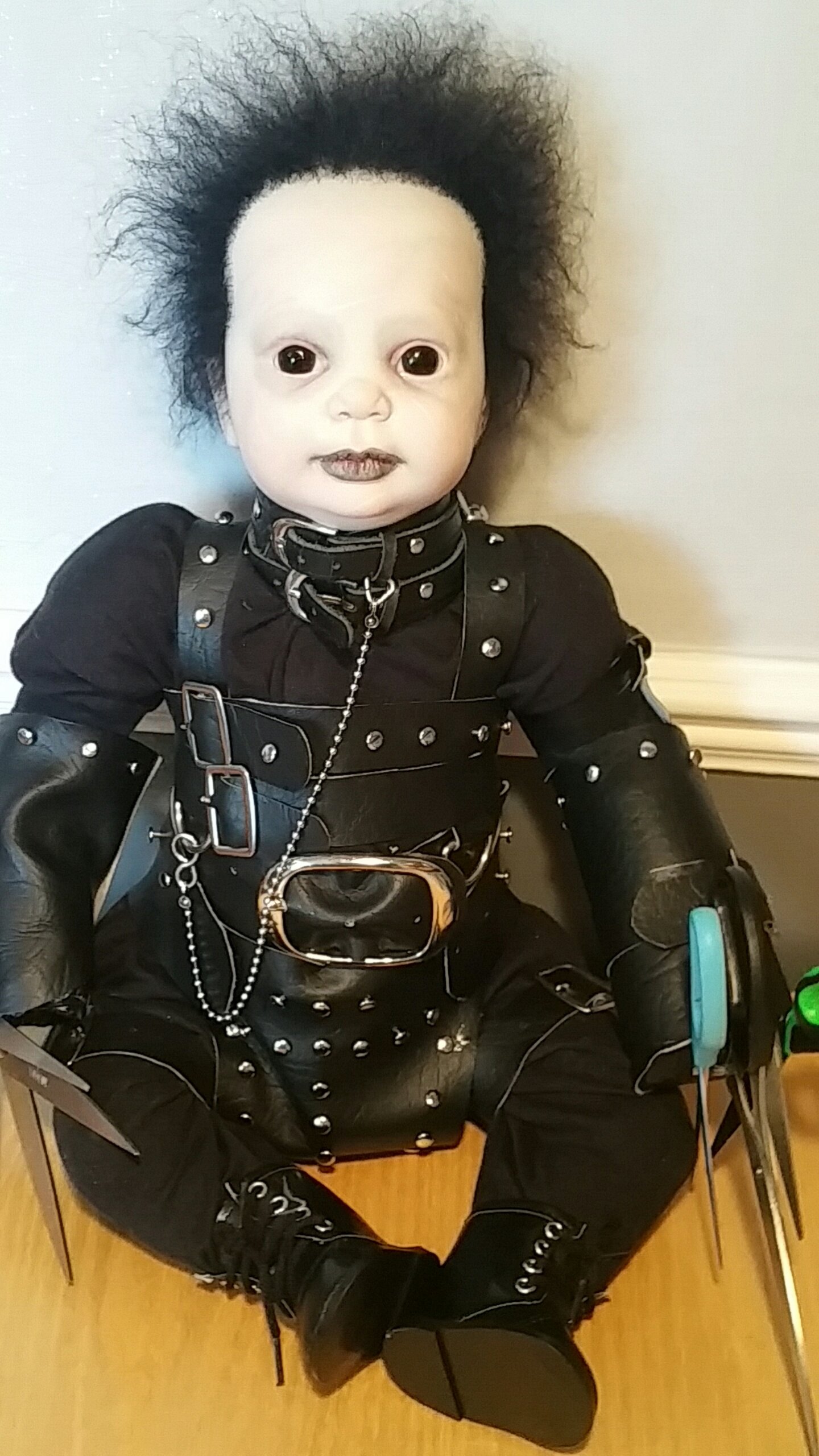 edward scissorhands reborn doll