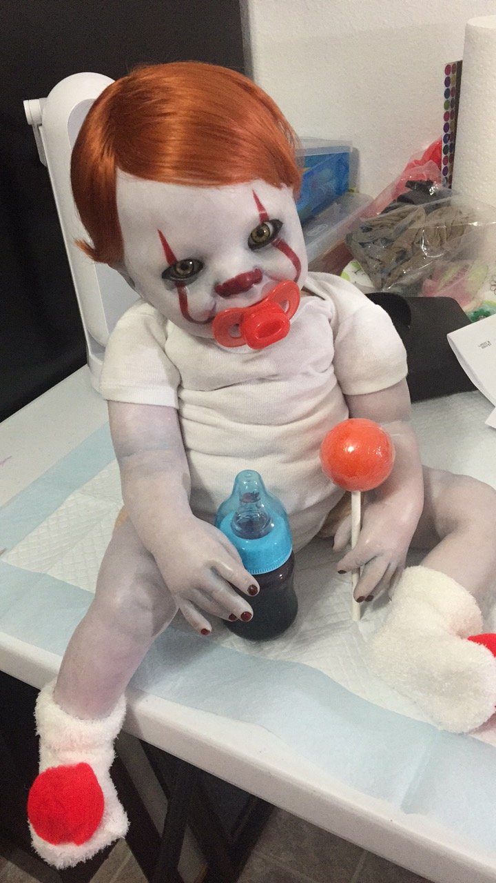 pennywise reborn doll