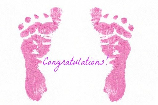 pinkfootprints- congratulations